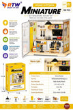 DIY Miniature House Kit - Home Kitchen (102 Pcs)