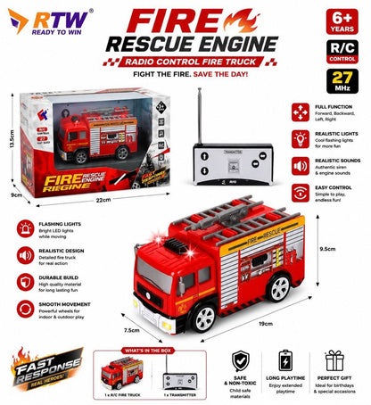 RC Fire Rescue Engine Truck