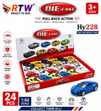 1:64 Die-Cast Pull Back Mini Car - Hy228