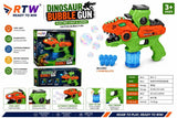 Dinosaur Bubble Gun with Light & Sound - 8811-3