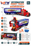 Deformation Robot Truck with Colourful Lights