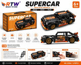 1:18 Supercar Building Block Set (670 Pcs)