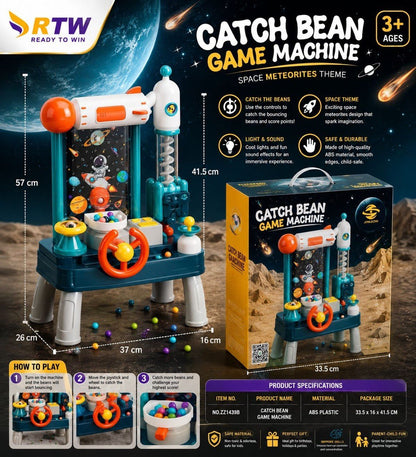 Catch Bean Game Machine (Space Theme)