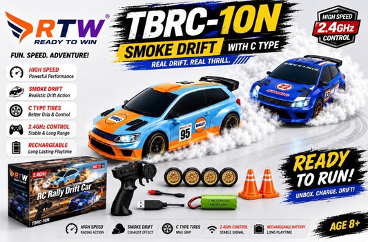 RC TBRC-10N Smoke Drift Car