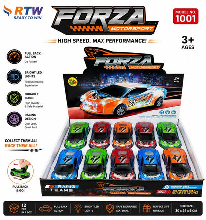 Forza Motorsport Pull Back Racing Car with Lights