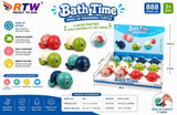 Bath Time Wind-Up Swimming Turtle Toy