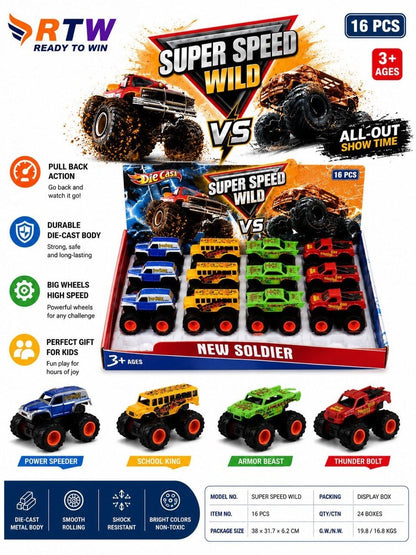 Super Speed Wild Monster Truck