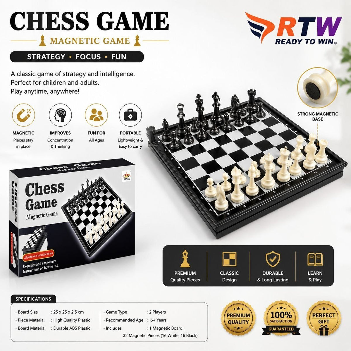 Magnetic Chess Game Set