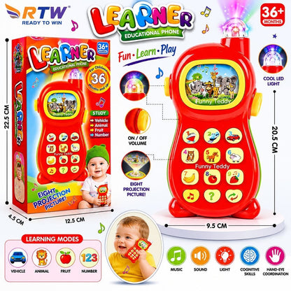 Learner Educational Phone with Projection