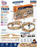 Car-Board Firmament Tank & Track Set (37 Pcs)