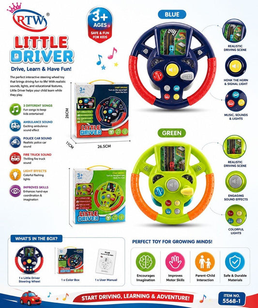 Little Driver Steering Wheel Toy