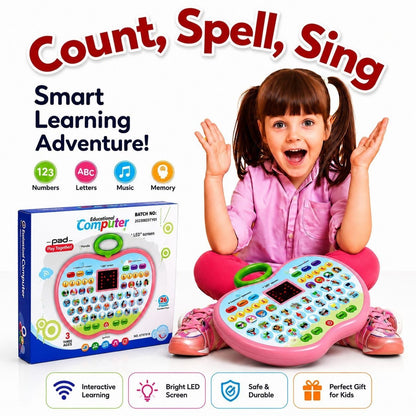 Count, Spell & Sing Learning Computer