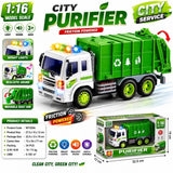 1:16 City Purifier Garbage Truck with Light & Sound