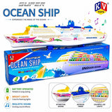 Super Ocean Ship Toy with Lights & Music