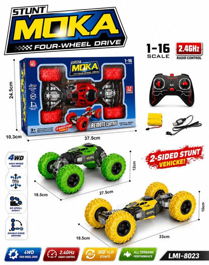 1:16 RC Moka 4WD Double-Sided Stunt Car