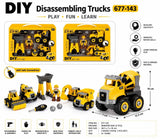 DIY Disassembling Construction Trucks Set