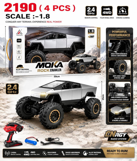 1:8 RC Moka Rock Crawler Cybertruck (4WD)