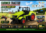 RC Farmer Tractor with Trailer (36 Pcs Set)