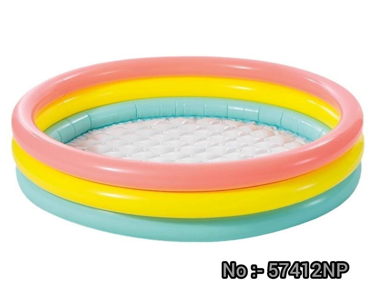 Intex Sunset Glow 3-Ring Baby Pool