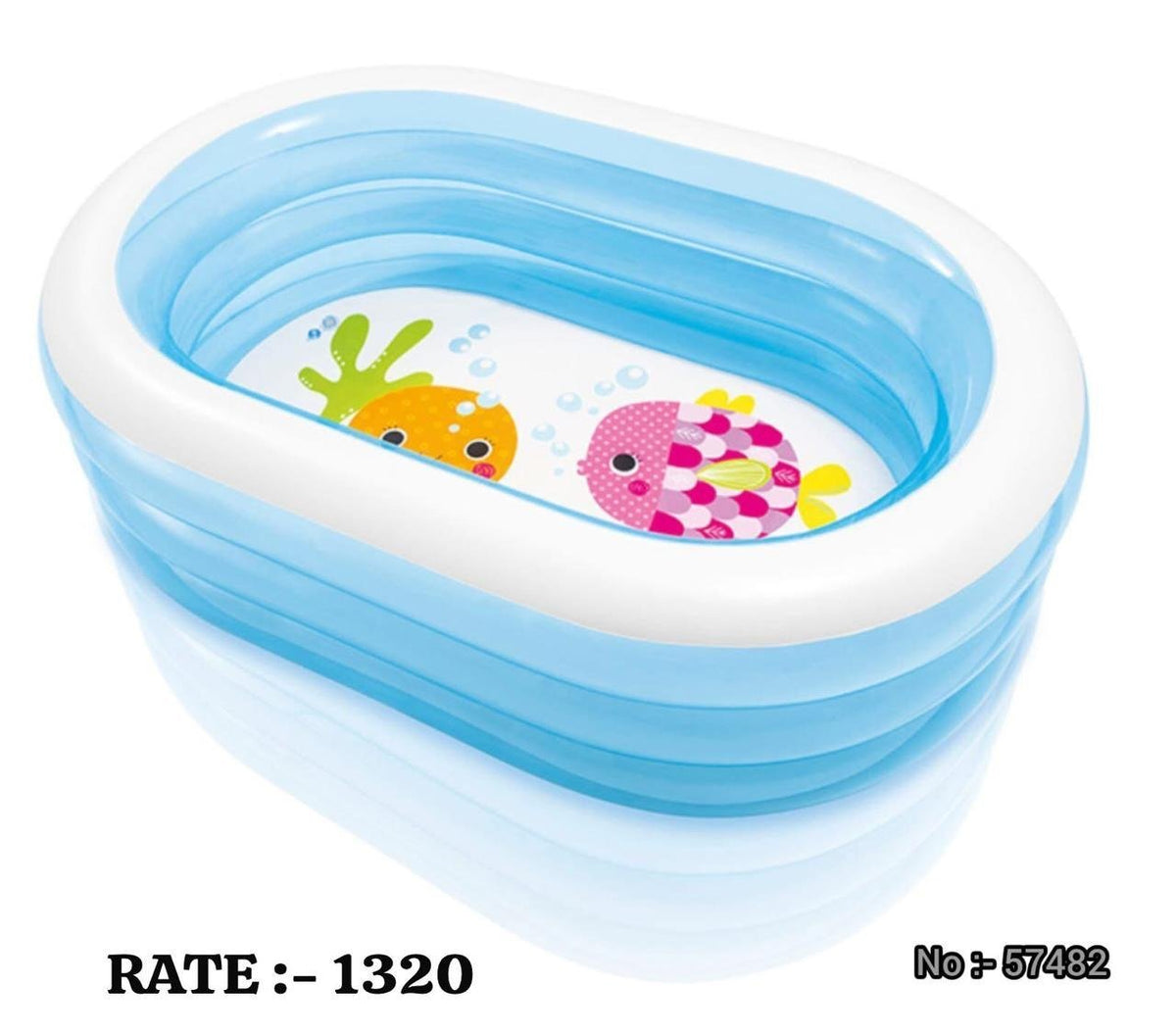 Intex Oval Whale Fun Pool