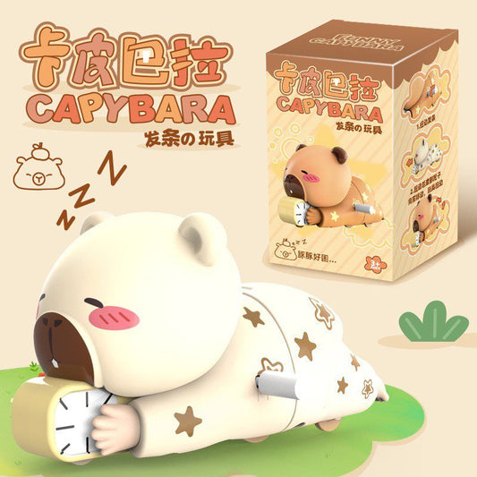 Wind-Up Sleeping Capybara Toy