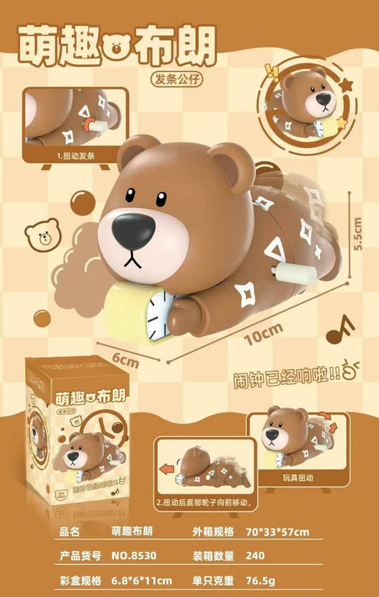 Wind-Up Cute Bear Toy