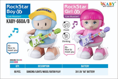 RockStar Boy / Girl Guitar Dancing Toy