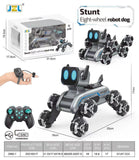 Stunt Eight-Wheel Robot Dog with Watch Control