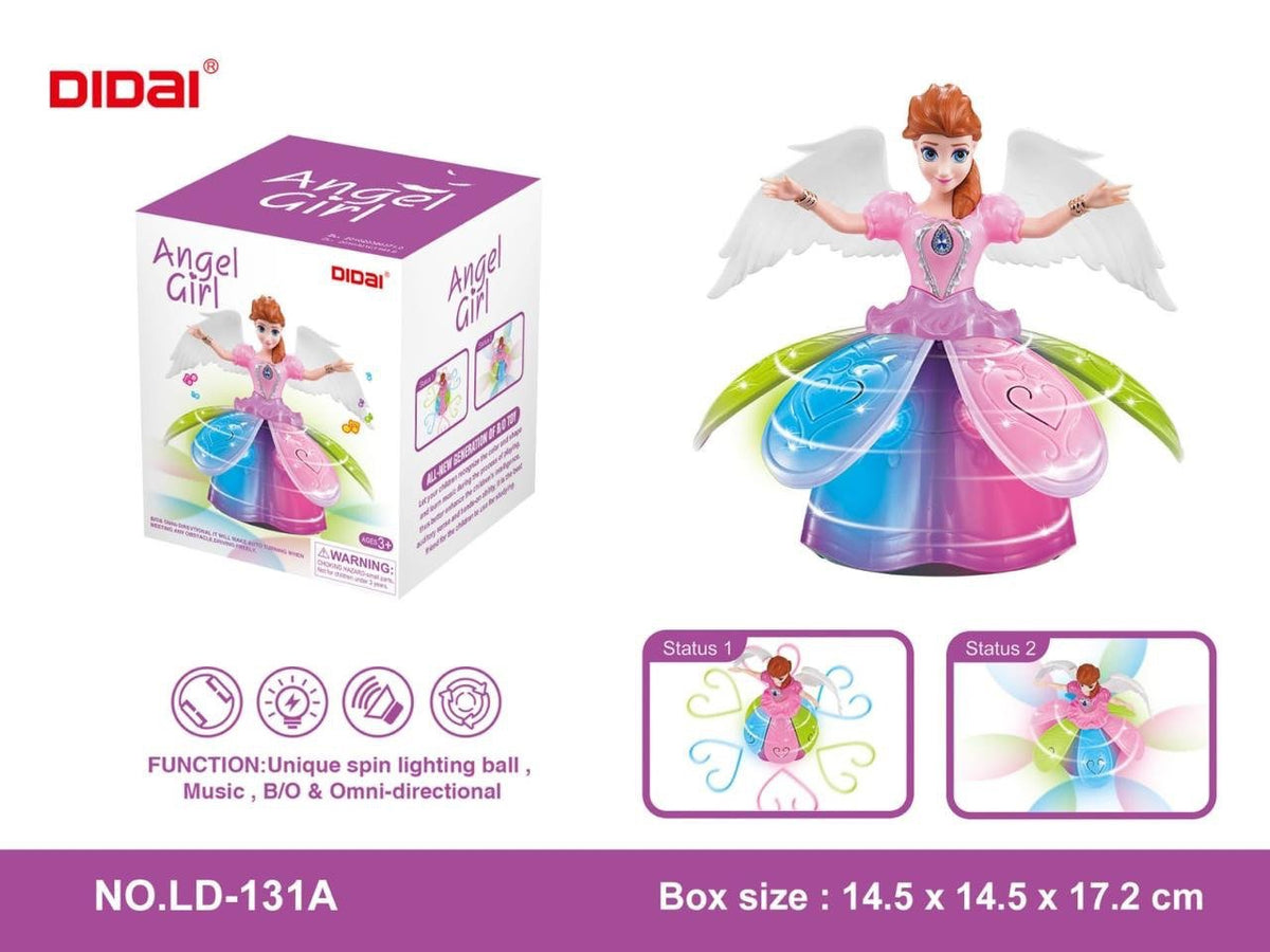 Angel Girl Dancing Doll with Lights & Music