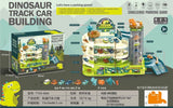 Dinosaur Track Car Parking Building Set