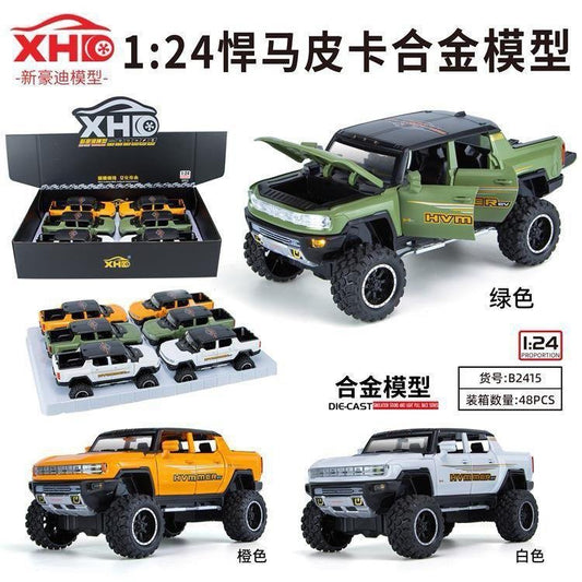 1:24 Die-Cast Hummer EV Pickup Truck with Light & Sound