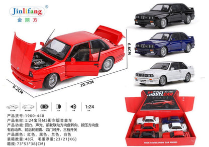 1:24 Die-Cast BMW M3 Classic Car