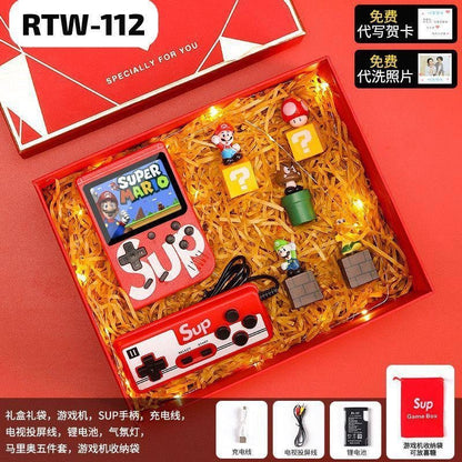SUP Retro Game Console Gift Box with Figures