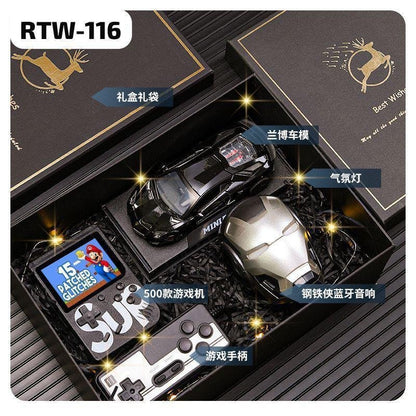 Premium Gift Box - Game Console, Model Car & Bluetooth Speaker