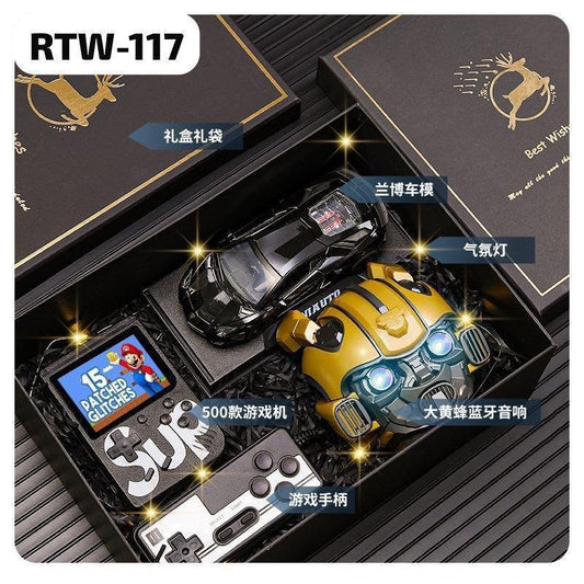 Premium Gift Box - Game Console, Car & Bumblebee Speaker