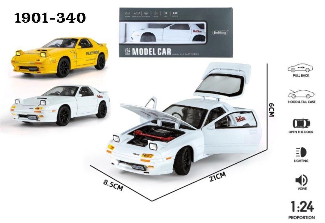 1:24 Die-Cast Mazda RX-7 Sports Car