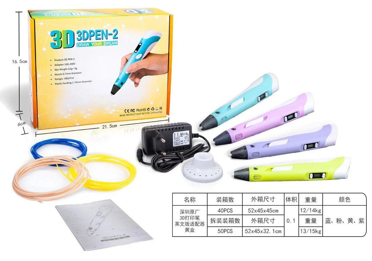 3D Printing Pen with Filaments