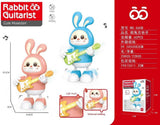 Rabbit Guitarist Dancing Toy with Lights & Music