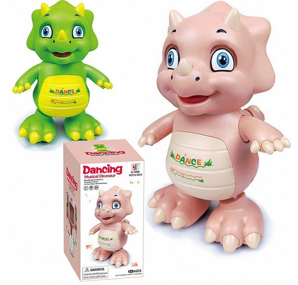 Dancing Dinosaur Toy with Lights & Music