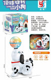 Dancing Dog with Rotating Ball & Lights