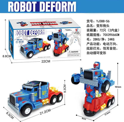 Robot Deform Transforming Truck with Lights & Music