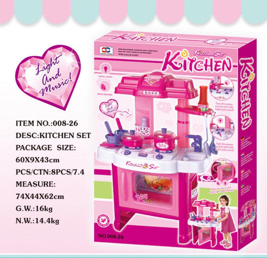 Kitchen Play Set with Light & Music