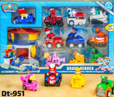 Dog Patrol Brave Heroes Rescue Set with Vehicles - Dt951