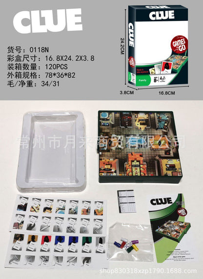 Clue Grab & Go Travel Mystery Game