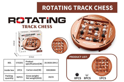 Rotating Track Chess Game