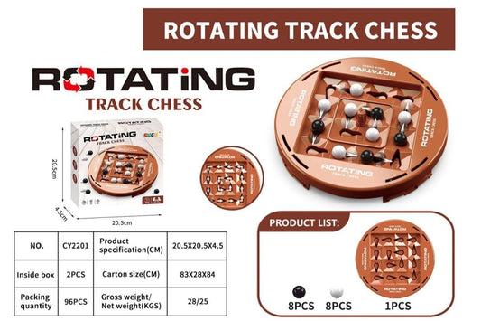 Rotating Track Chess Game