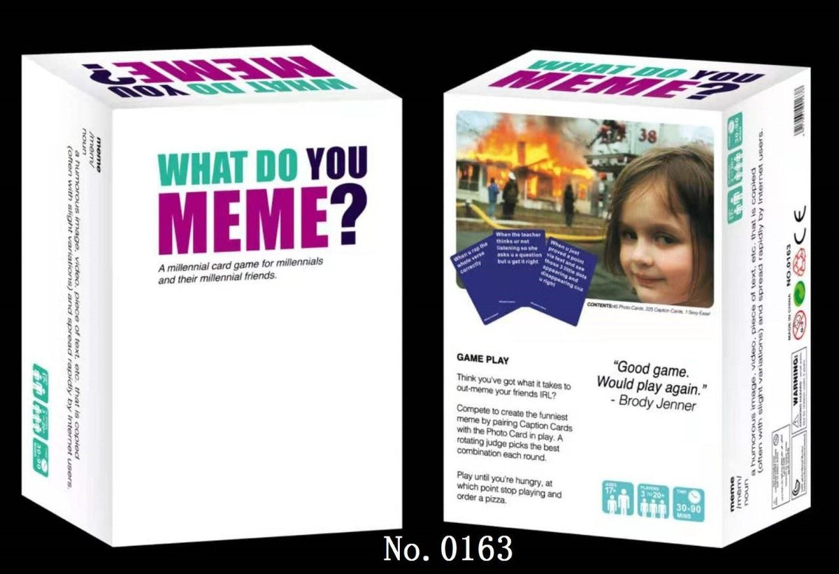 What Do You Meme? Party Card Game