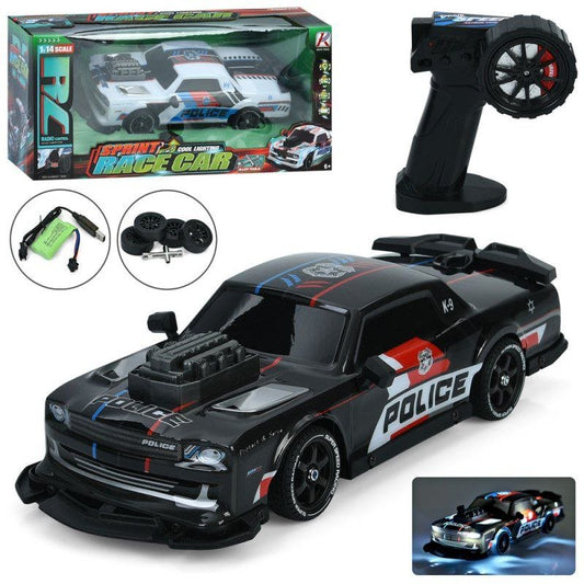 RC Police Muscle Car with Lights