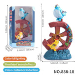 Bird Windmill Voice Control Toy with Lights