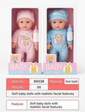 Soft Baby Doll with Realistic Face - 8933b